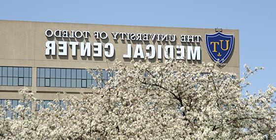 UTMC building in Spring